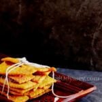 stack of Besan Para Patti