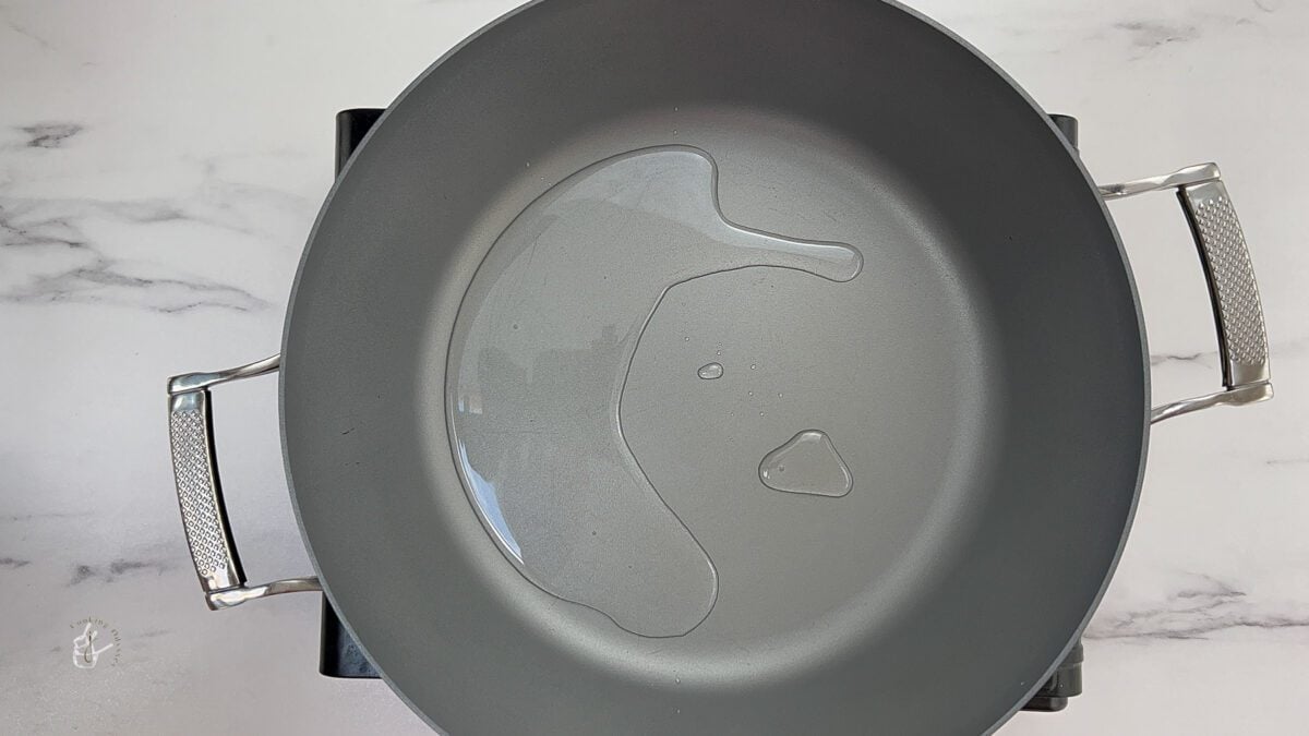 little water added in the pan before to start making doodh pak