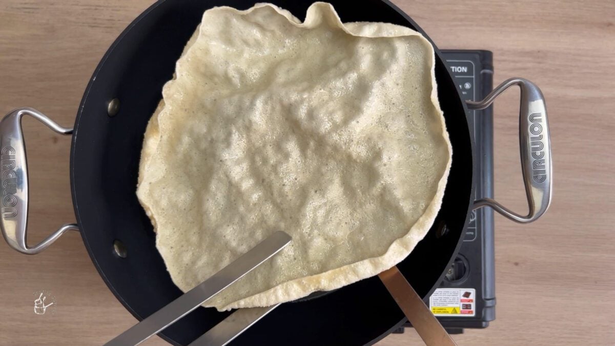 fried poppadom
