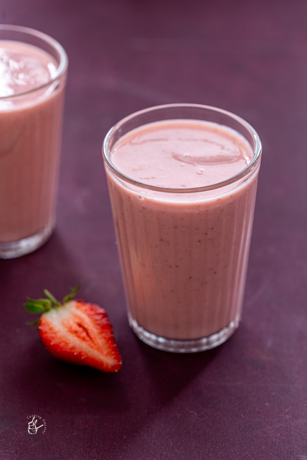 Strawberry Lessi Strawberry Lassi (4 easy ingredients) | J Cooking Odyssey