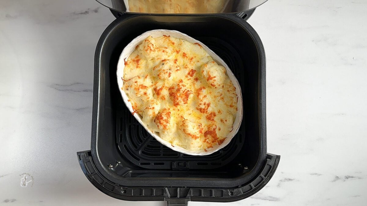 cooked cauliflower cheese 