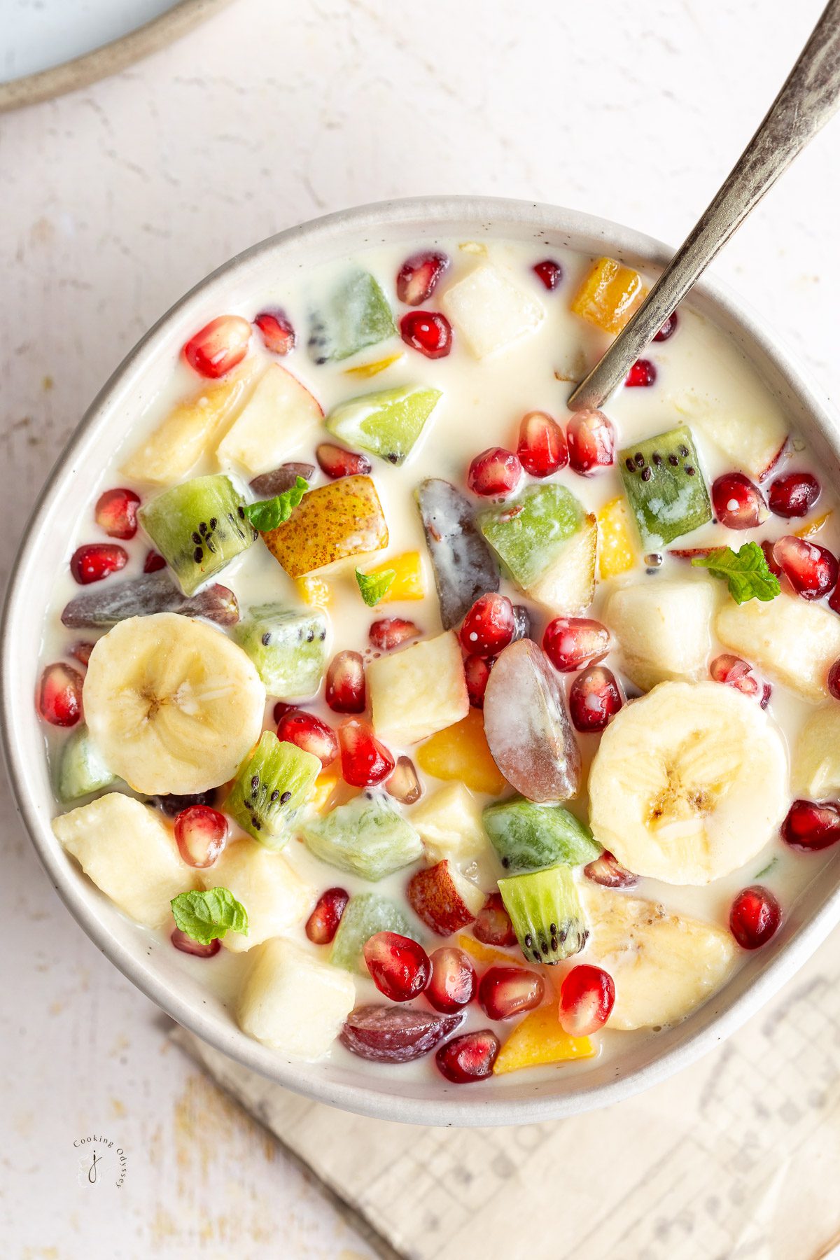 Fruit Salad With Condensed Milk J Cooking Odyssey